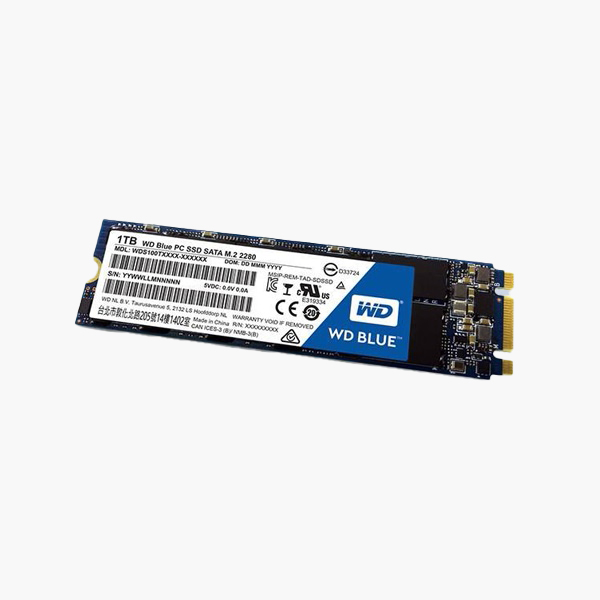 حافظه SSD وسترن دیجیتال مدل BLUE WDS100T1B0B ظرفیت 1 ترابایت
